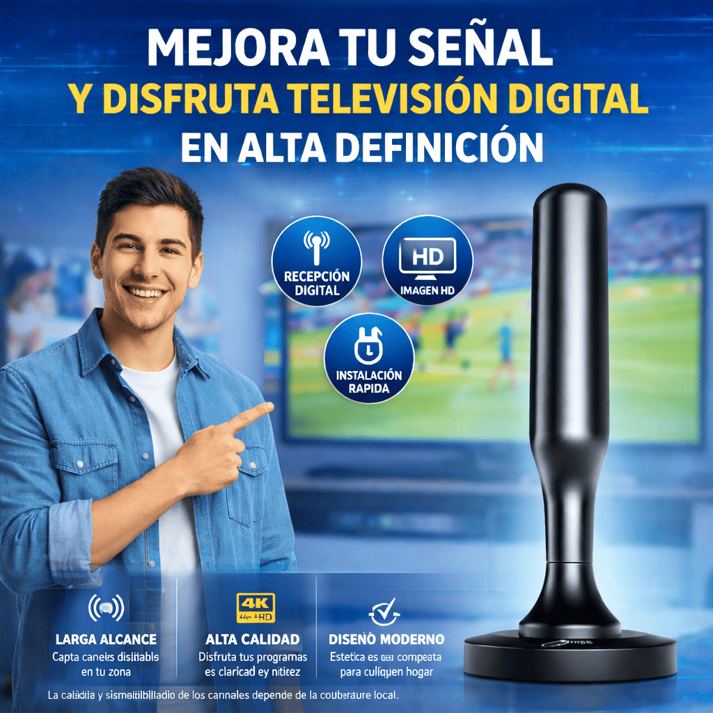 Antena Inalámbrica Para smart TV HD - Ultra Potente