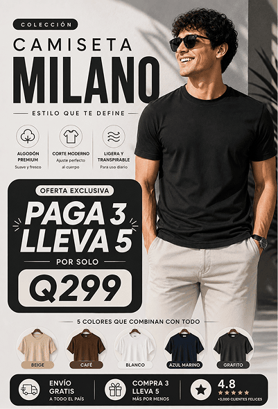Camiseta Algodón Premium: Estilo y Elegancia